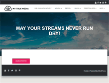 Tablet Screenshot of mytruemedia.com